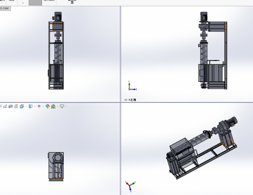 面筋脱水机结构设计缩略图